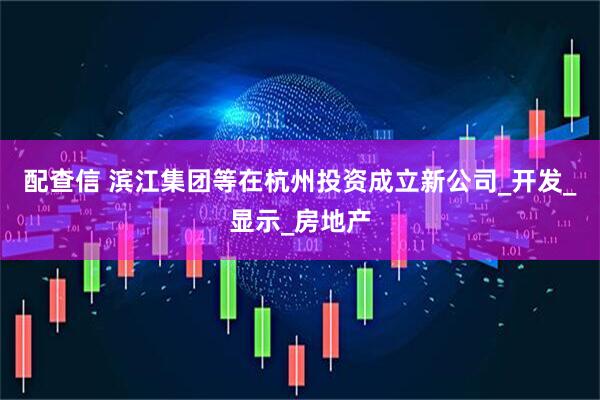 配查信 滨江集团等在杭州投资成立新公司_开发_显示_房地产